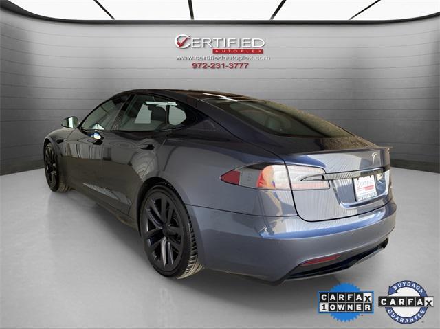 used 2022 Tesla Model S car, priced at $58,996