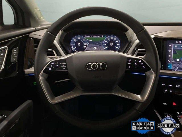 used 2024 Audi Q4 e-tron car, priced at $35,996