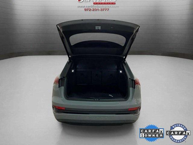 used 2024 Audi Q4 e-tron car, priced at $35,996