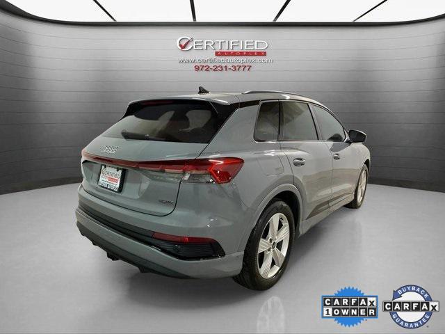 used 2024 Audi Q4 e-tron car, priced at $35,996