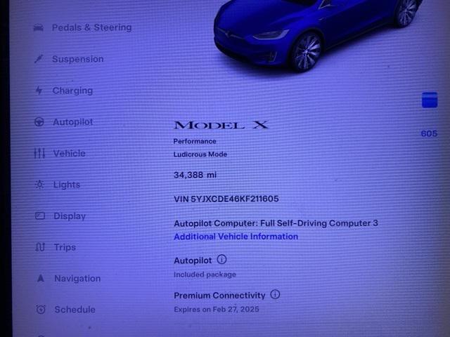 used 2019 Tesla Model X car, priced at $39,996