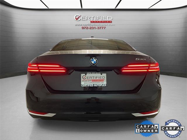 used 2024 BMW 530 car, priced at $38,996