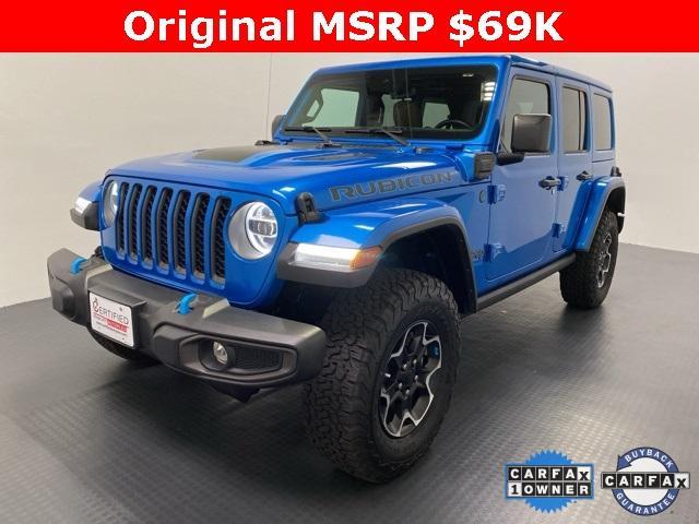 used 2022 Jeep Wrangler Unlimited 4xe car, priced at $41,996