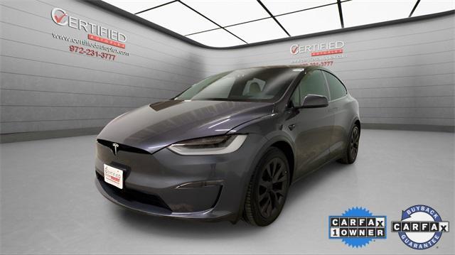 used 2022 Tesla Model X car, priced at $59,996