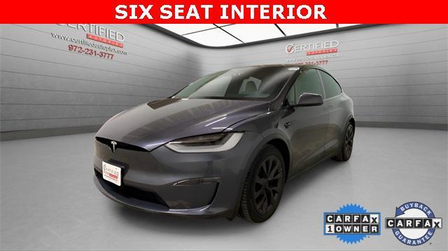 used 2022 Tesla Model X car, priced at $58,996