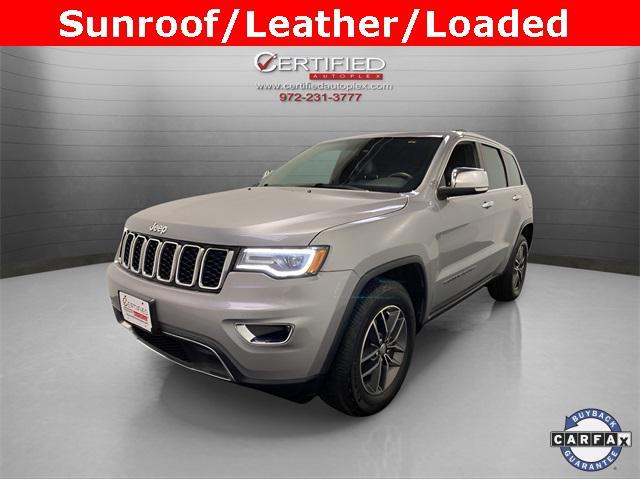 used 2017 Jeep Grand Cherokee car, priced at $15,496