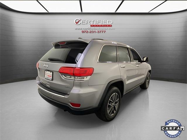 used 2017 Jeep Grand Cherokee car, priced at $15,496