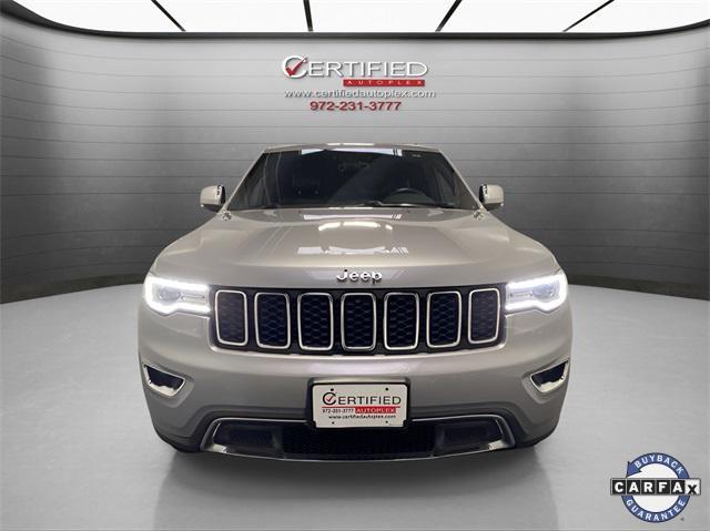 used 2017 Jeep Grand Cherokee car, priced at $15,496