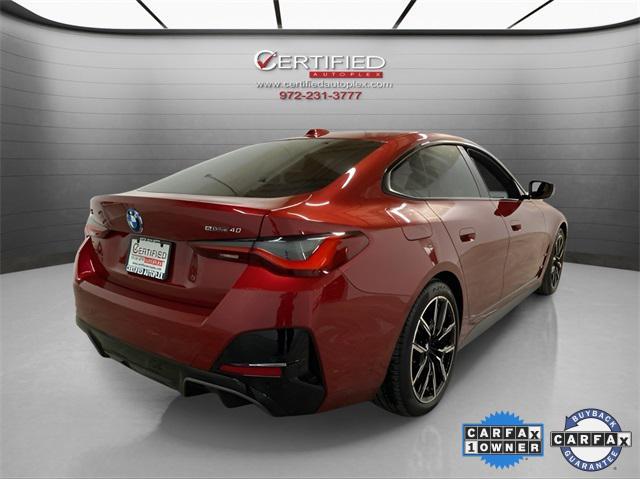 used 2025 BMW i4 Gran Coupe car, priced at $53,996