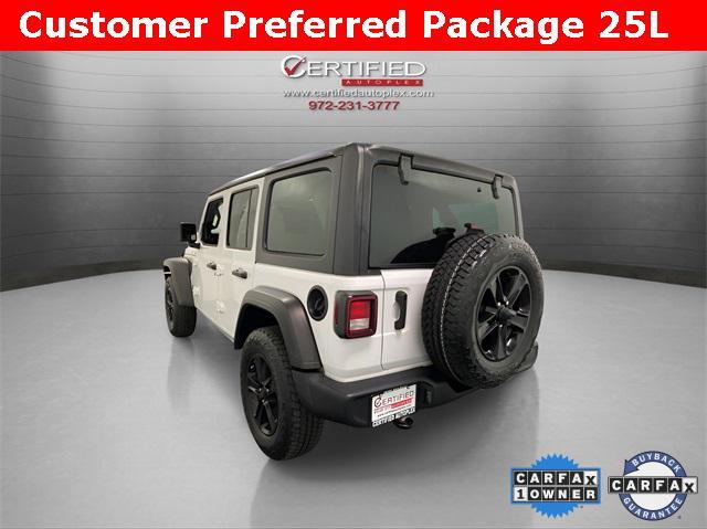 used 2021 Jeep Wrangler Unlimited car, priced at $29,996