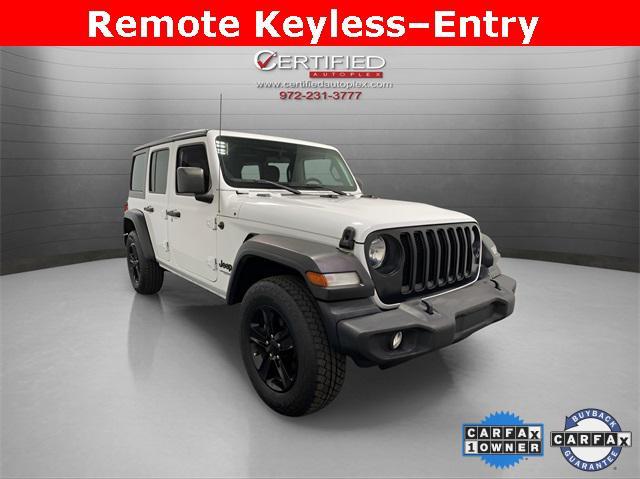 used 2021 Jeep Wrangler Unlimited car, priced at $29,996