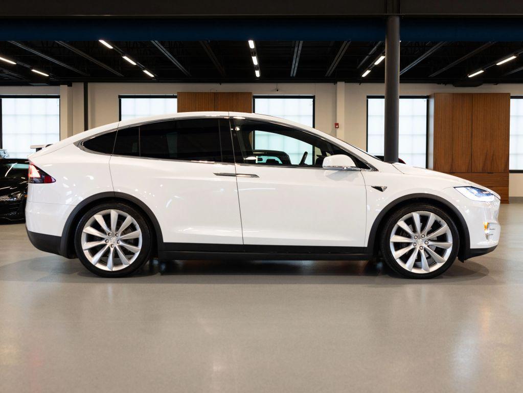 used 2017 Tesla Model X car, priced at $34,990