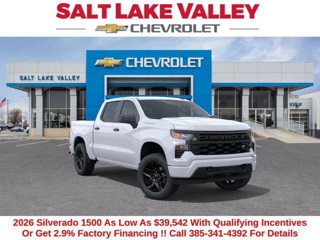 new 2026 Chevrolet Silverado 1500 car, priced at $44,542