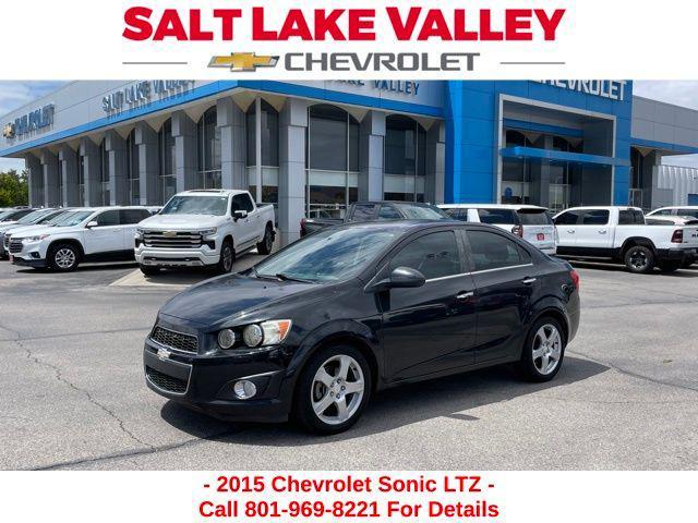 used 2015 Chevrolet Sonic car, priced at $10,977