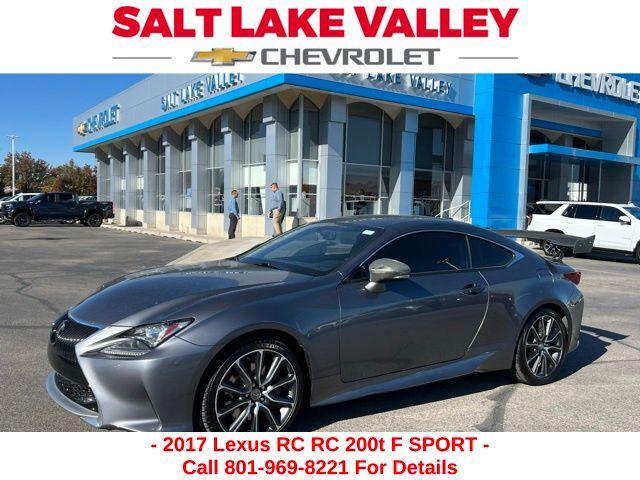 used 2017 Lexus RC 200t car, priced at $23,111