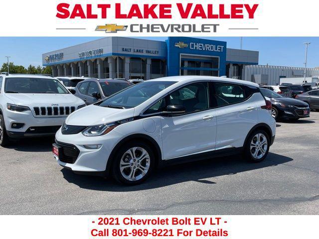 used 2021 Chevrolet Bolt EV car, priced at $16,521