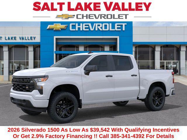 new 2026 Chevrolet Silverado 1500 car, priced at $44,542