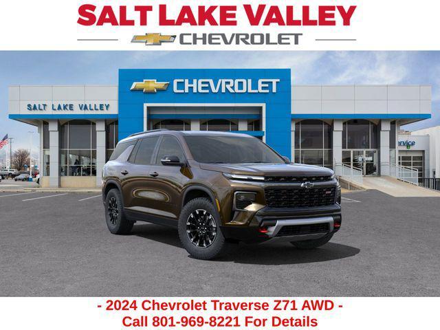 new 2024 Chevrolet Traverse car, priced at $50,050