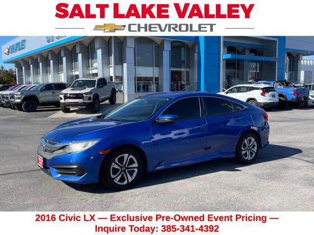 used 2016 Honda Civic car, priced at $9,000