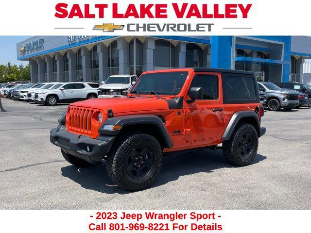 used 2023 Jeep Wrangler car, priced at $30,795