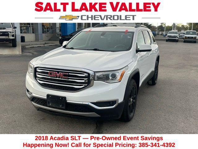 used 2018 GMC Acadia car, priced at $17,500