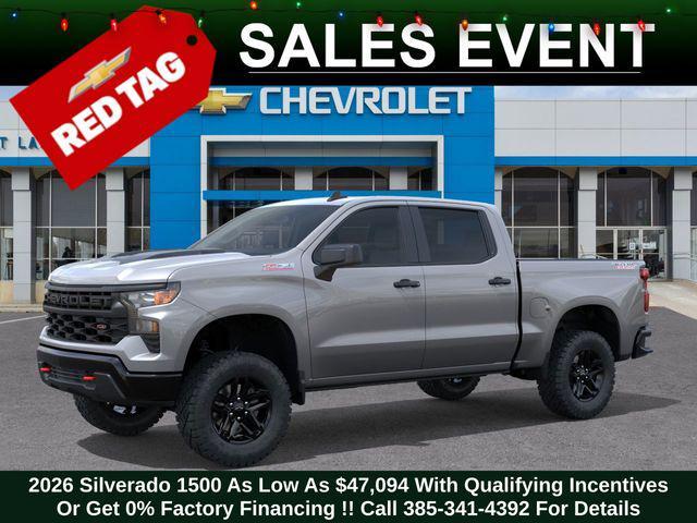 new 2026 Chevrolet Silverado 1500 car, priced at $44,594