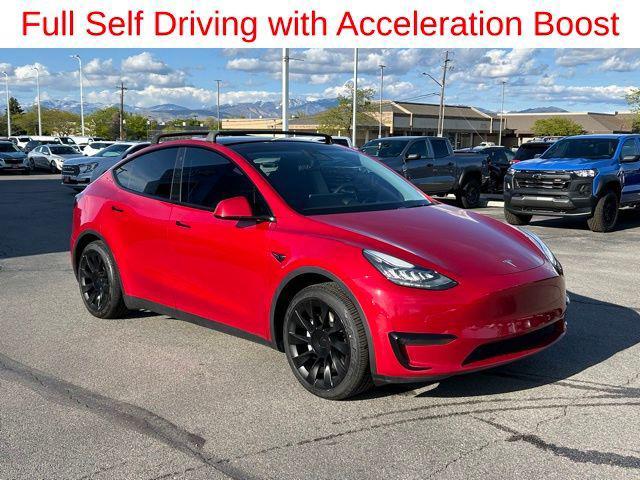 used 2021 Tesla Model Y car, priced at $27,973