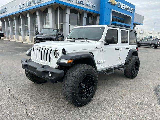 used 2019 Jeep Wrangler Unlimited car, priced at $26,289