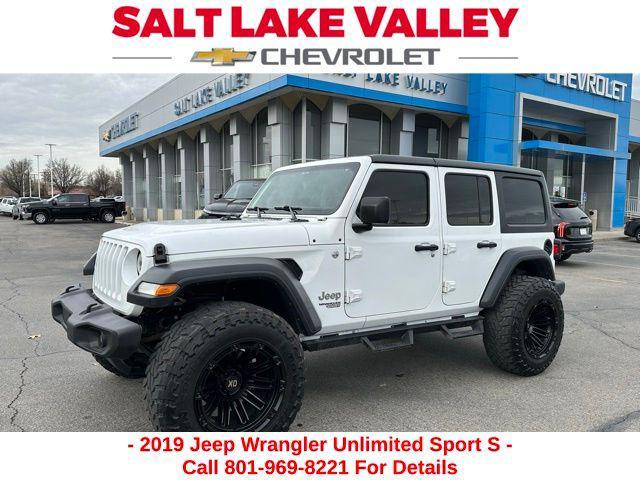 used 2019 Jeep Wrangler Unlimited car, priced at $26,289