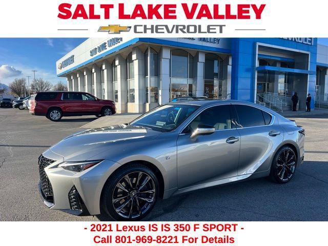 used 2021 Lexus IS 350 car, priced at $44,458