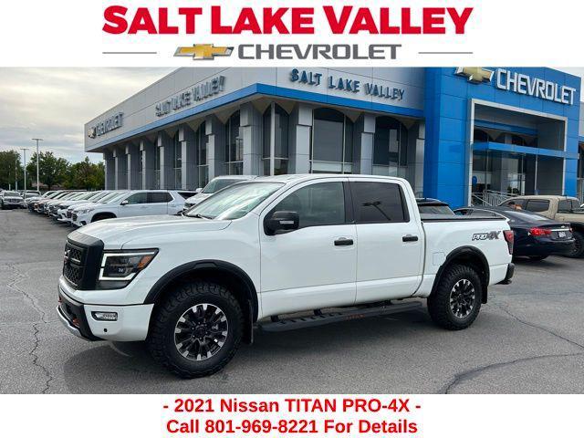 used 2021 Nissan Titan car, priced at $31,317