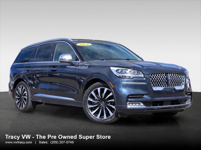 used 2021 Lincoln Aviator car, priced at $52,500