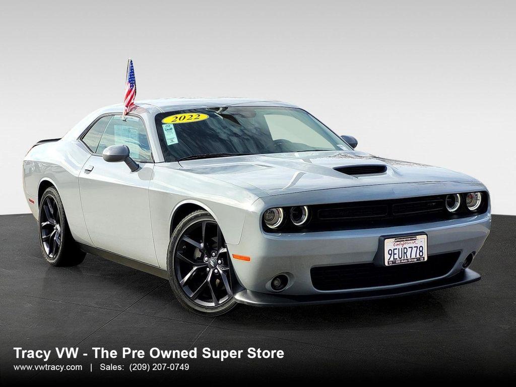 used 2022 Dodge Challenger car, priced at $25,444