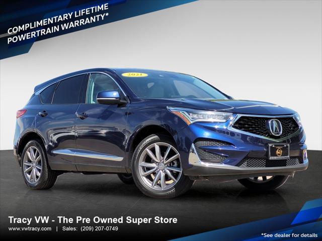 used 2021 Acura RDX car, priced at $30,438