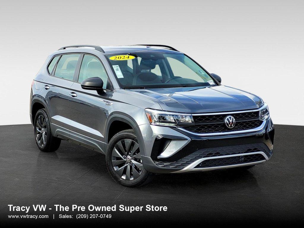 used 2024 Volkswagen Taos car, priced at $19,441