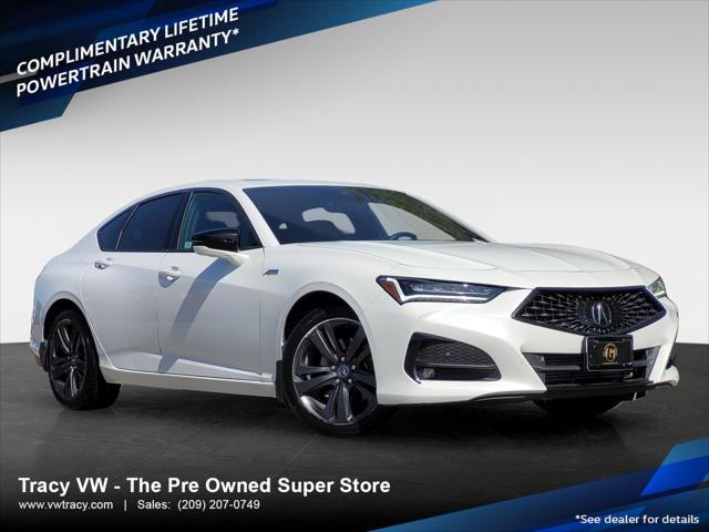used 2021 Acura TLX car, priced at $30,488