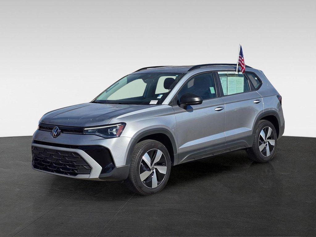 used 2025 Volkswagen Taos car, priced at $22,955