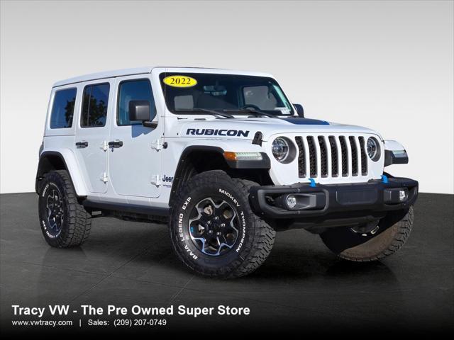 used 2022 Jeep Wrangler Unlimited 4xe car, priced at $33,895
