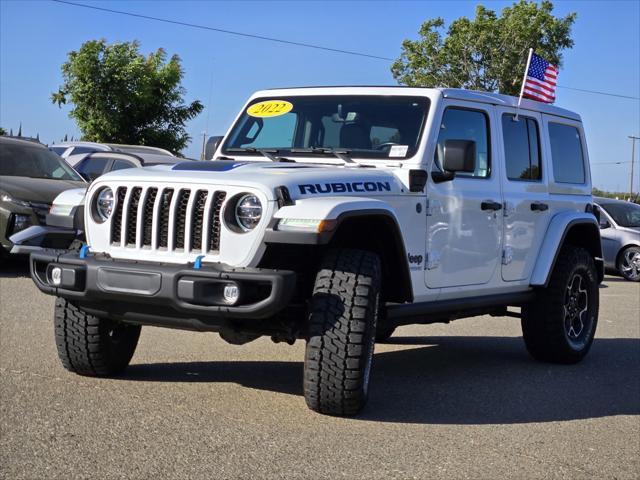 used 2022 Jeep Wrangler Unlimited 4xe car, priced at $33,895