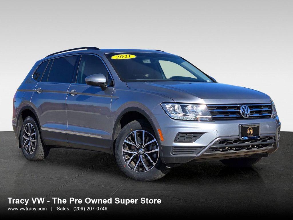 used 2021 Volkswagen Tiguan car, priced at $19,473