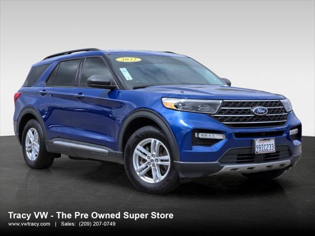 used 2022 Ford Explorer car, priced at $25,172