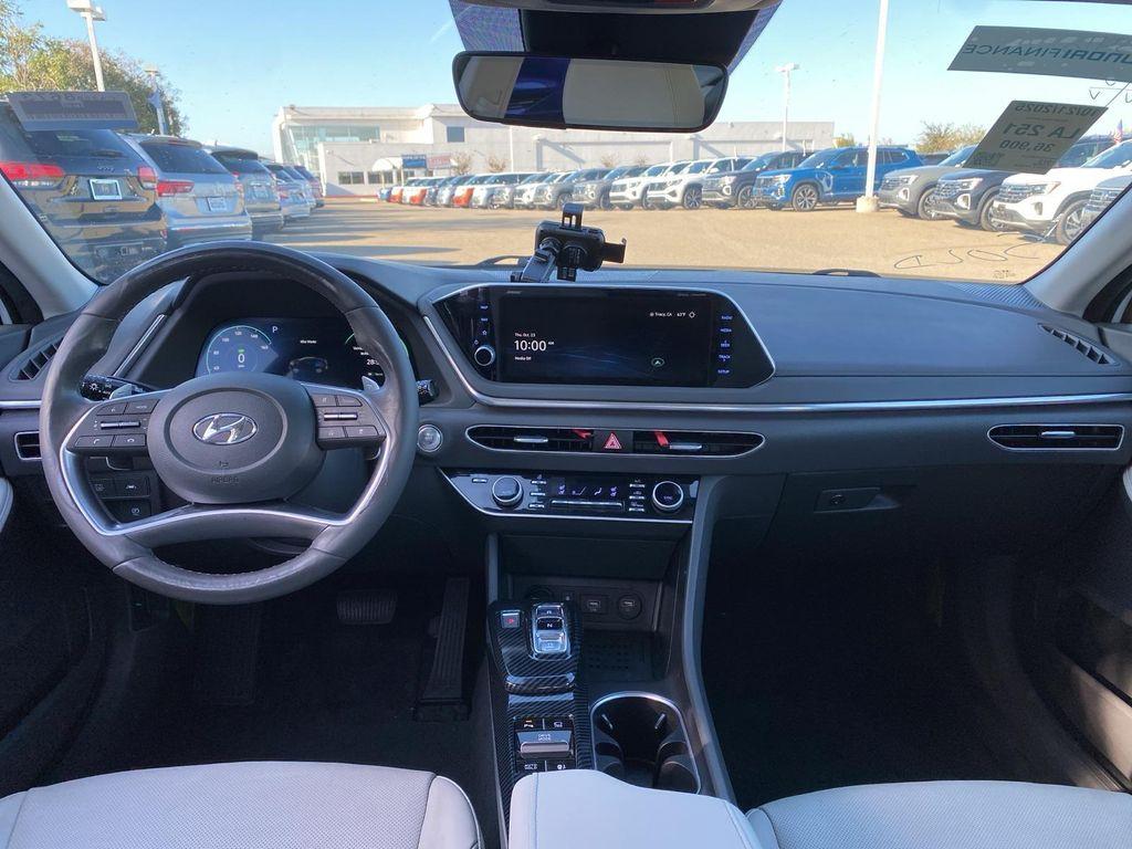 used 2023 Hyundai Sonata Hybrid car, priced at $24,299