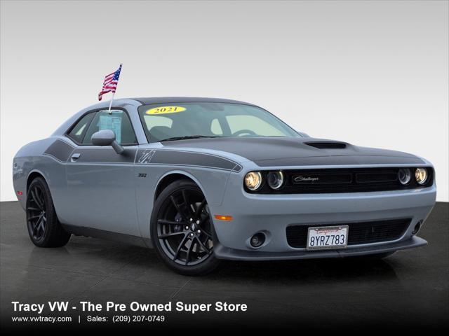 used 2021 Dodge Challenger car, priced at $39,599