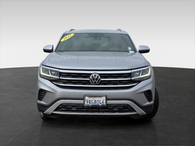 used 2021 Volkswagen Atlas Cross Sport car, priced at $17,399