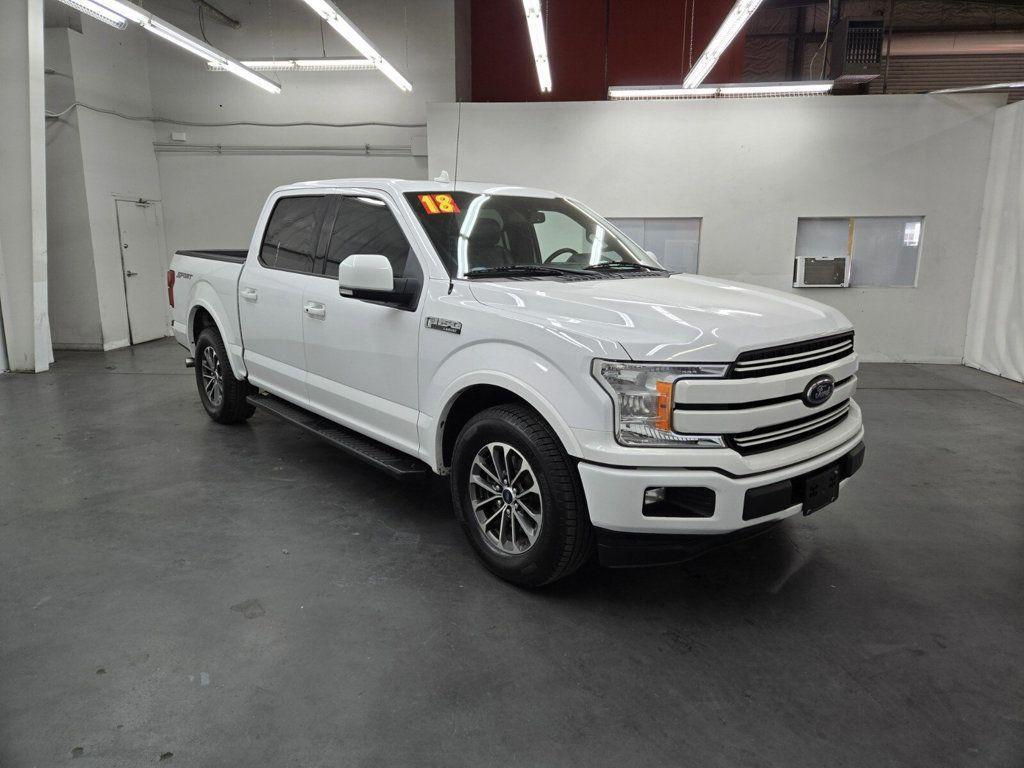 used 2018 Ford F-150 car, priced at $28,099