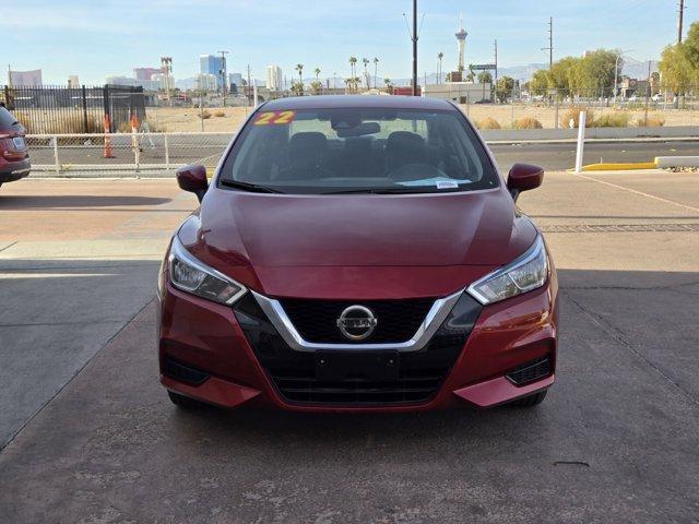 used 2022 Nissan Versa car, priced at $18,599