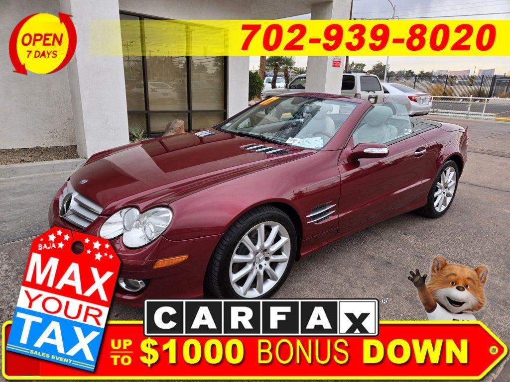 used 2007 Mercedes-Benz SL-Class car, priced at $17,495