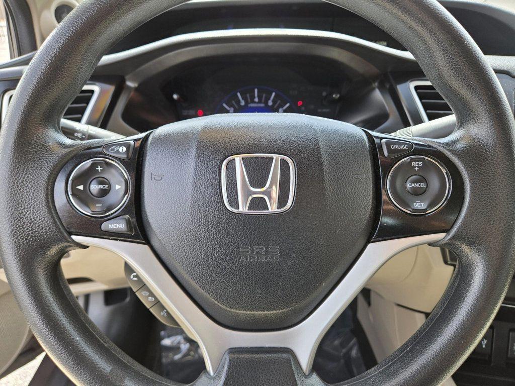 used 2015 Honda Civic car, priced at $16,798