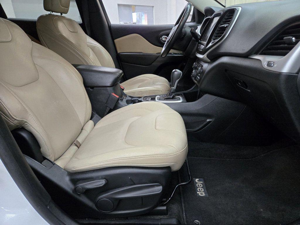 used 2015 Jeep Cherokee car, priced at $14,999