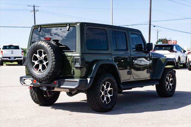 used 2020 Jeep Wrangler Unlimited car, priced at $38,995